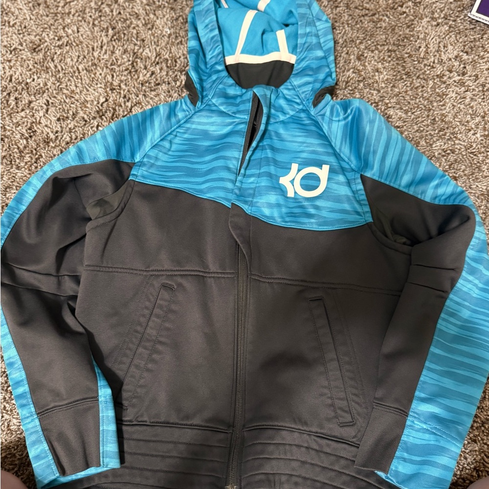 Nike Kids Jacket - Blue and Black